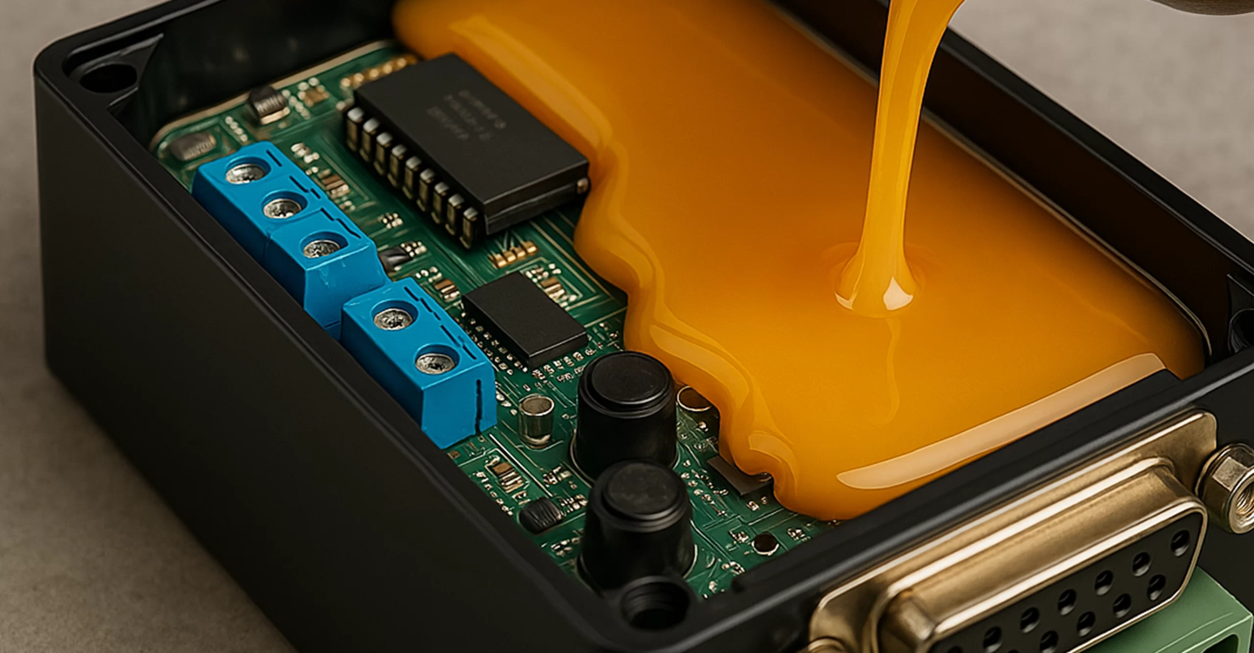 Encapsulamento Eletrônico com Poliuretano: a solução definitiva para proteger componentes!